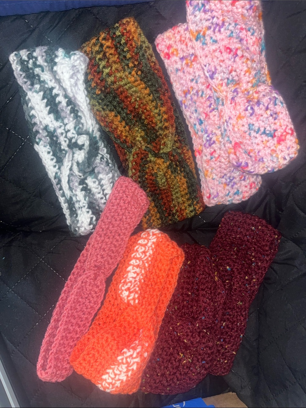 Handmade Multicolor Headbands Crocheted 4 Drjxvetes I’d she soSet of 8 700